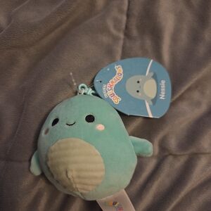 🆕️Squishmallows Nessie Plush Keychain